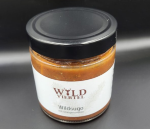 Wildsugo im Glas. Perfekt für Pasta. Spezialitäten aus Österreich.